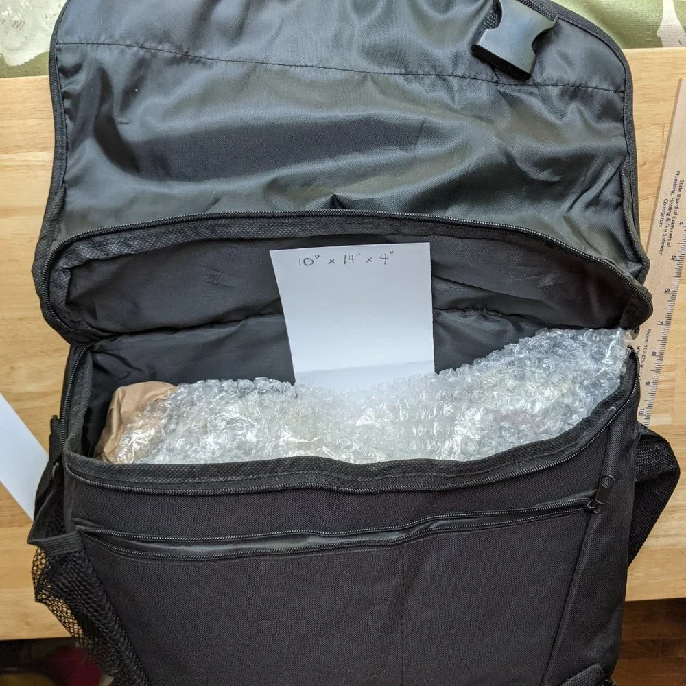 Canvas Messenger Style Laptop Bag